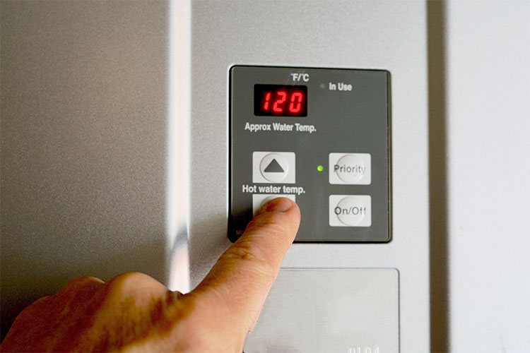 Navien Tankless Water Heater Services with F&F Plumbing Heating & Air